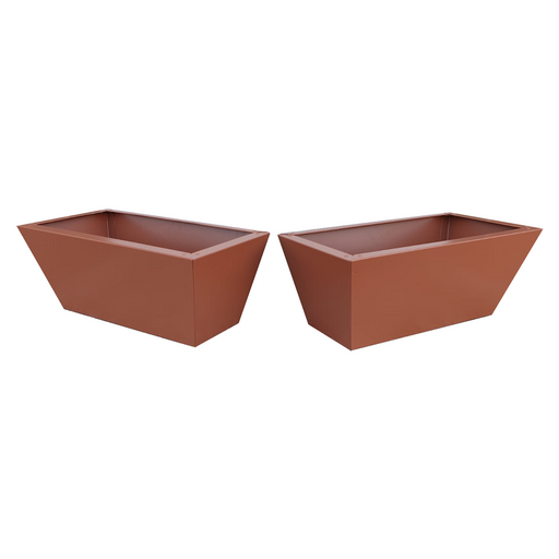 Window Box Planter-Planter-25x50 - 15x40 x 20cm-Galvanised - No Paint-GGS00021-Galvanised Garden Supplies